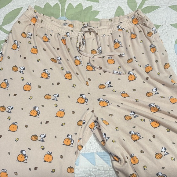 American Eagle Outfitters Snoopy Halloween Pajama Set XXL EUC - Picture 6 of 7